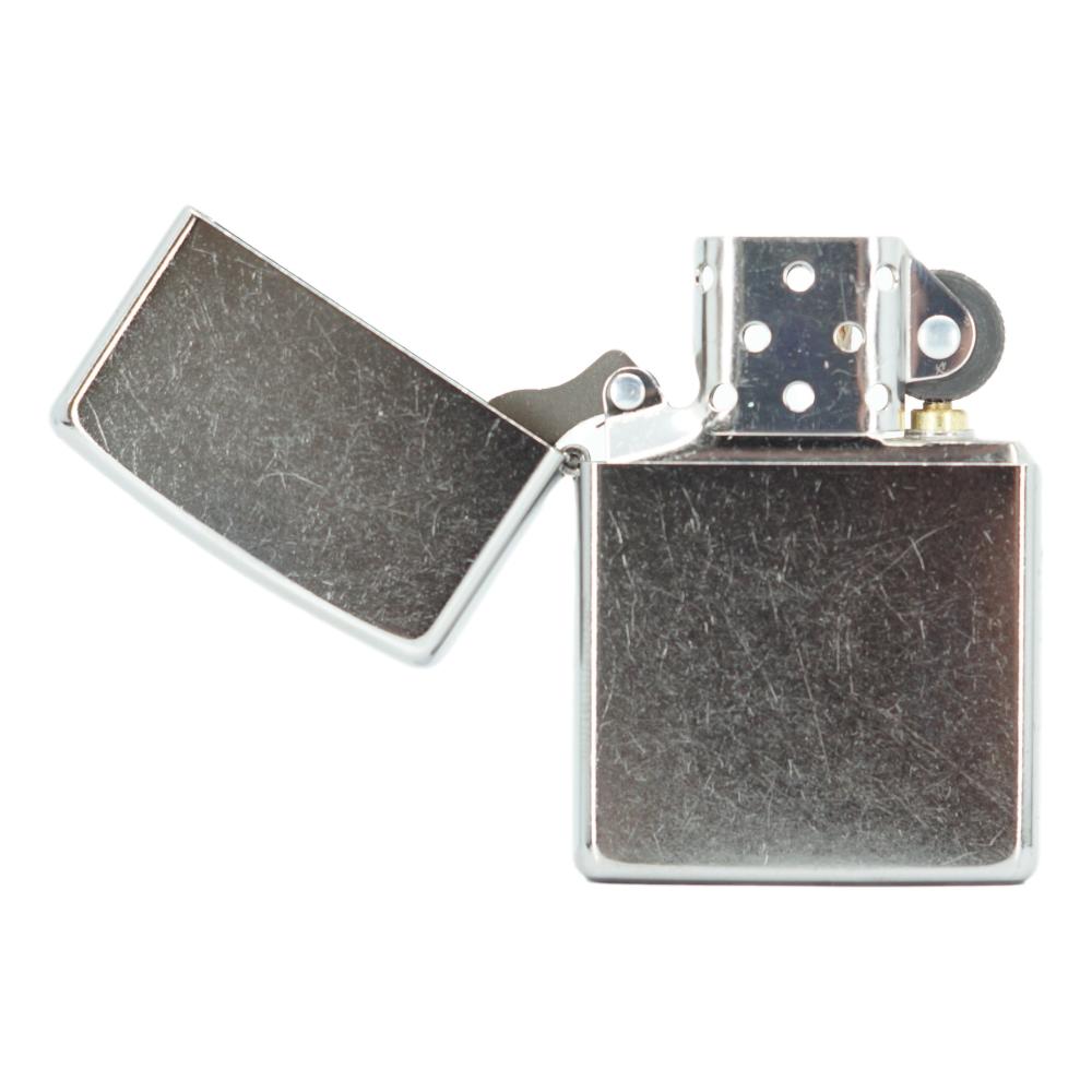 Zippo Lighter Street Chrome - Zippo Lighter fra Zippo hos The Prince Webshop