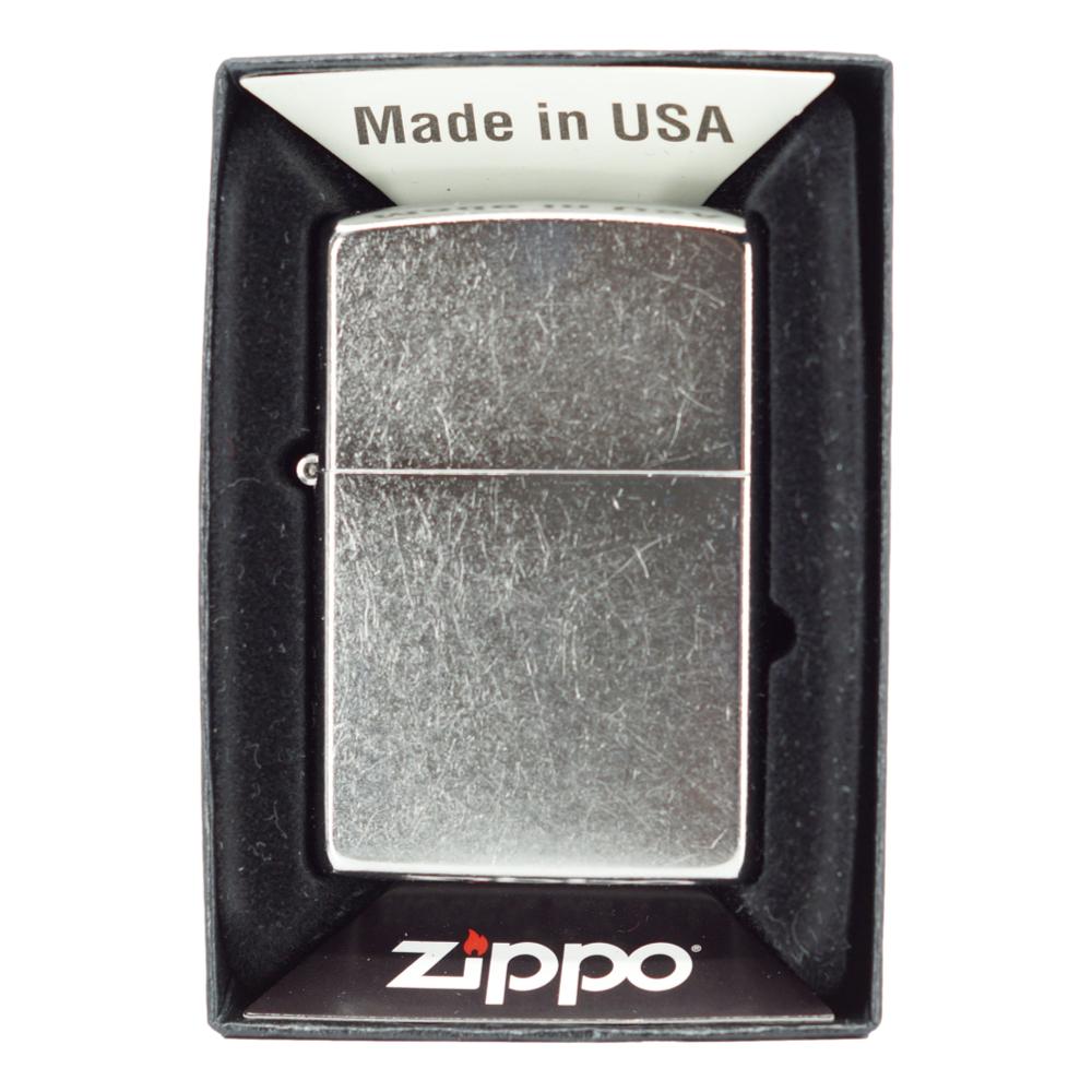 Zippo Lighter Street Chrome - Zippo Lighter fra Zippo hos The Prince Webshop
