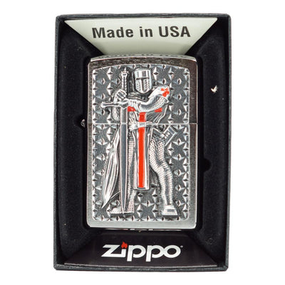 Original Zippo Lighter - Templer II - Zippo Lighter fra Zippo hos The Prince Webshop