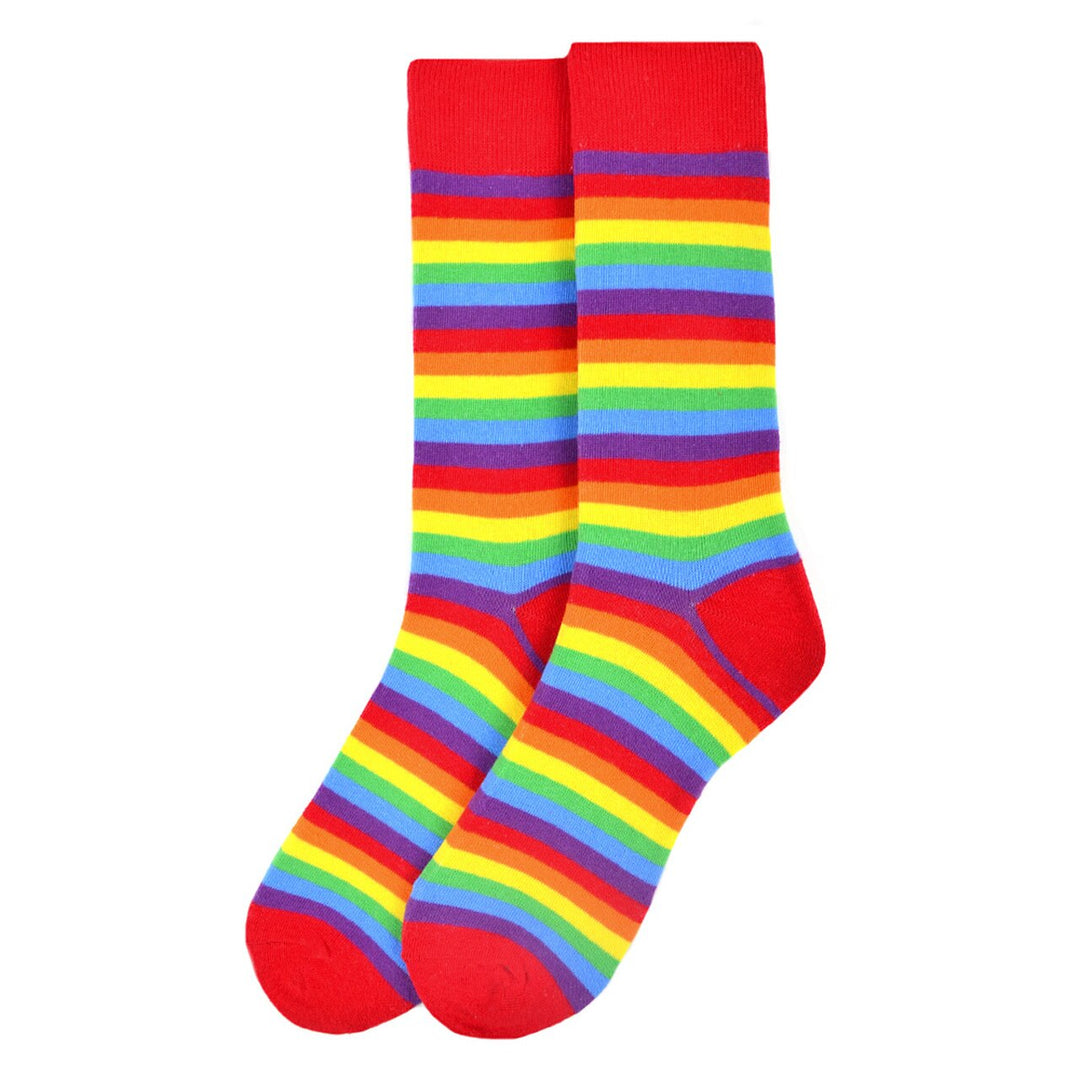 Kulørte Rainbow Pride Strømper - Herre Strømper fra Parquet hos The Prince Webshop