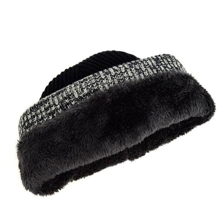 Sort Heavy Duty Vinter Beanie - Hue fra FOEMO hos The Prince Webshop