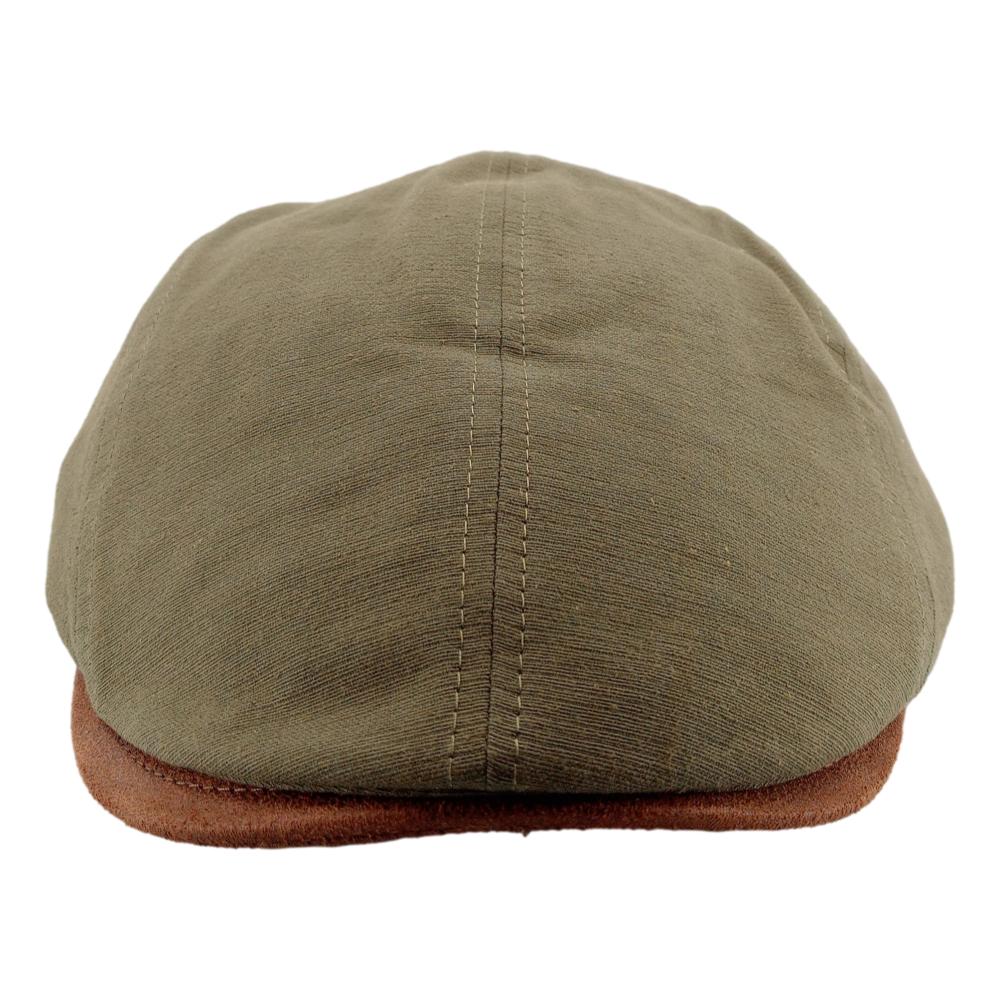 MJM Daffy 3 Cotton Pouch 4 Sommer Flat Cap - Grøn - Flat Cap fra MJM Hats hos The Prince Webshop