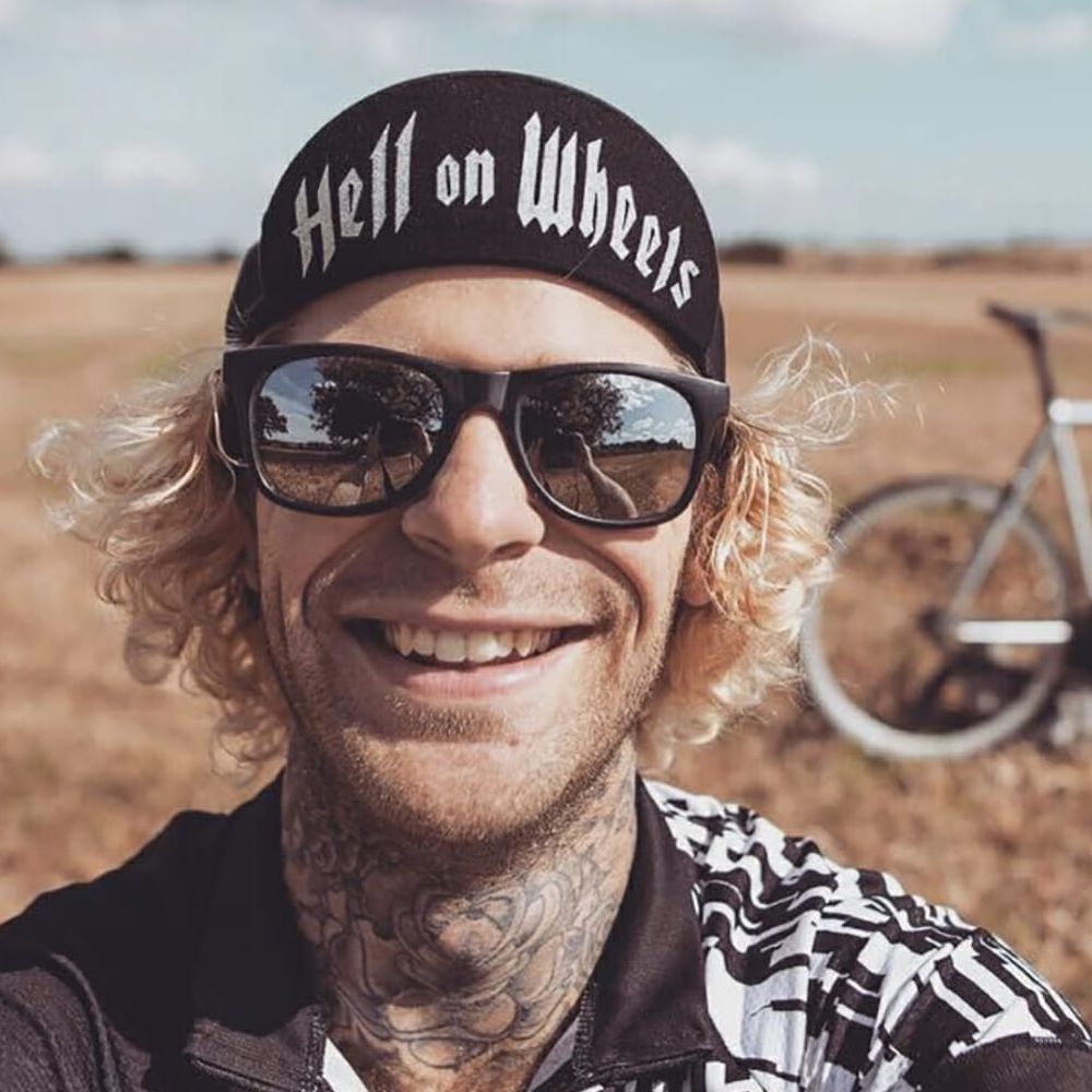 Bello Cykelkasket - Hell on Wheels - Cycling Cap fra Bello hos The Prince Webshop