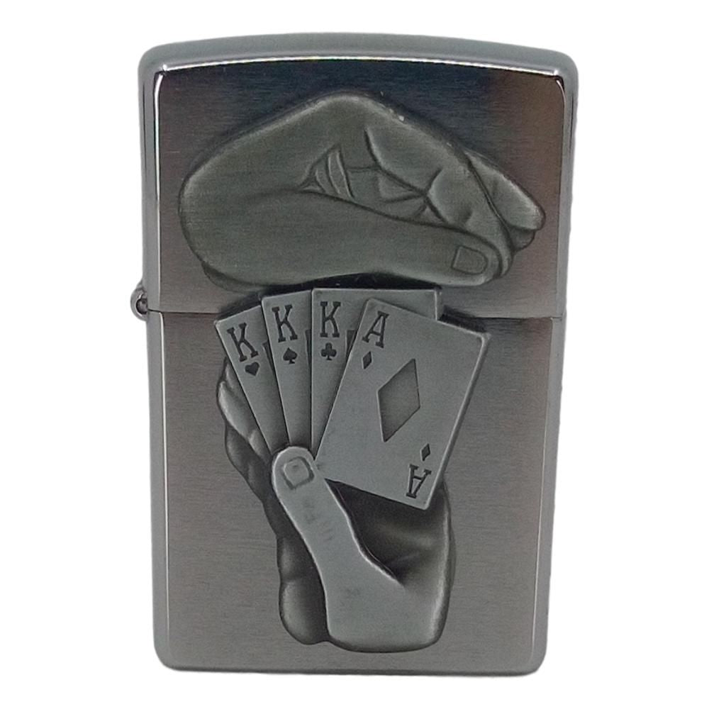 Trick Full House Poker Zippo Lighter - Zippo Lighter fra Zippo hos The Prince Webshop