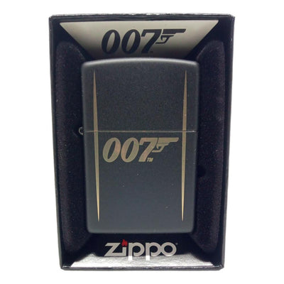 Zippo Lighter James Bond 007 - Sort Guld - Zippo Lighter fra Zippo hos The Prince Webshop
