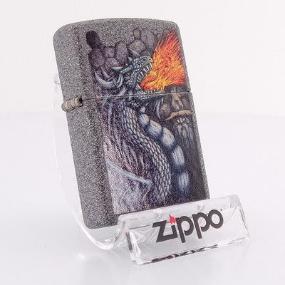 Zippo 60006056 Firey Dragon Design Lighter - Zippo Lighter fra Zippo hos The Prince Webshop