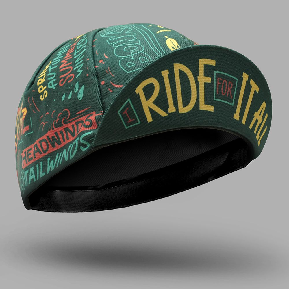 Bello Cykelkasket - I Ride For It All - Hat fra Bello hos The Prince Webshop