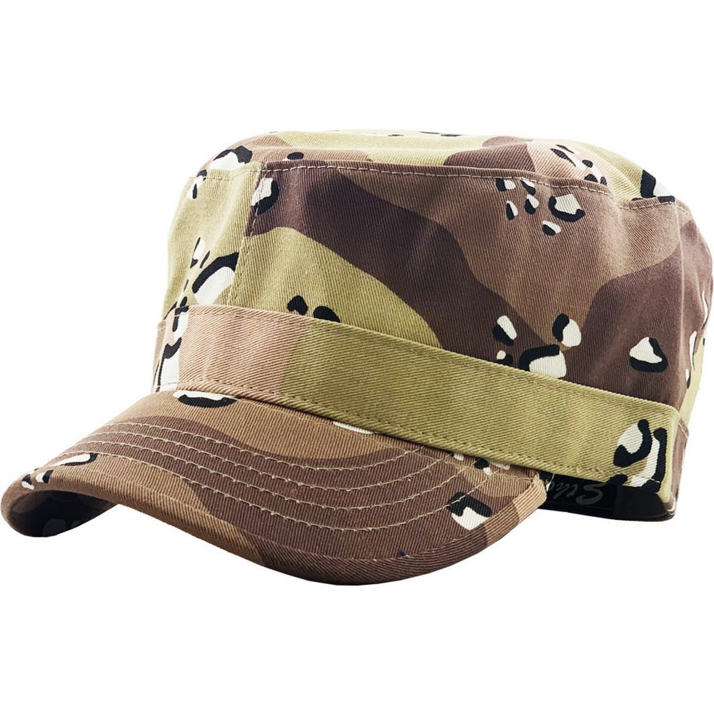 Ethos Army Cadet Cap i 100% Bomuld - Desert CAMO - Army Cap fra Ethos hos The Prince Webshop