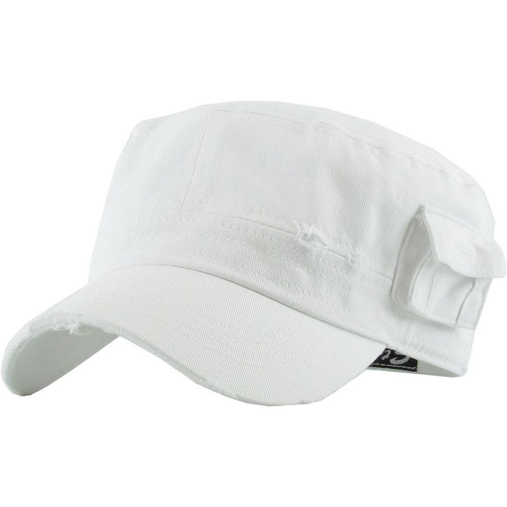 Køb Ethos Army Cadet Cap in 100% Cotton Distressed COLORS til