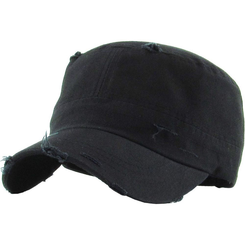 KBEthos Vintage Cadet Hat i 100% Bomuld - 9 Herre Farver - Army Cap fra Ethos hos The Prince Webshop