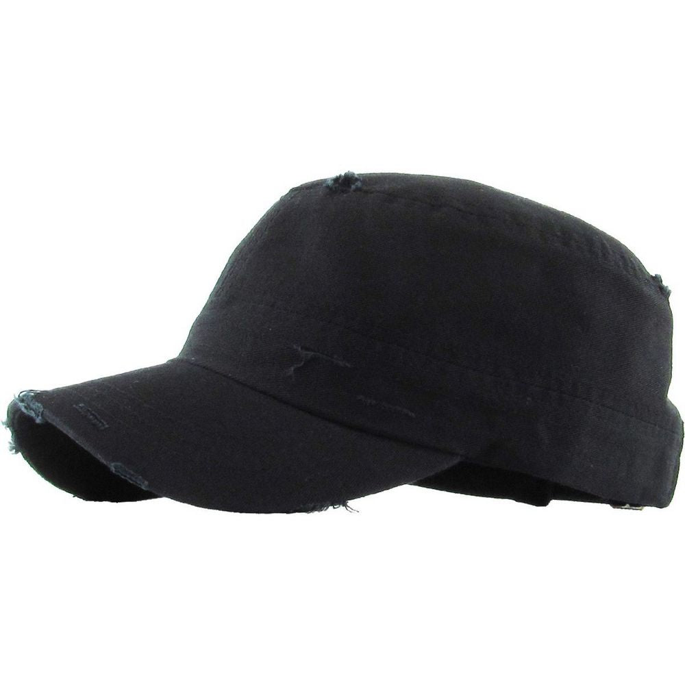 KBEthos Vintage Cadet Hat i 100% Bomuld - 9 Herre Farver - Army Cap fra Ethos hos The Prince Webshop