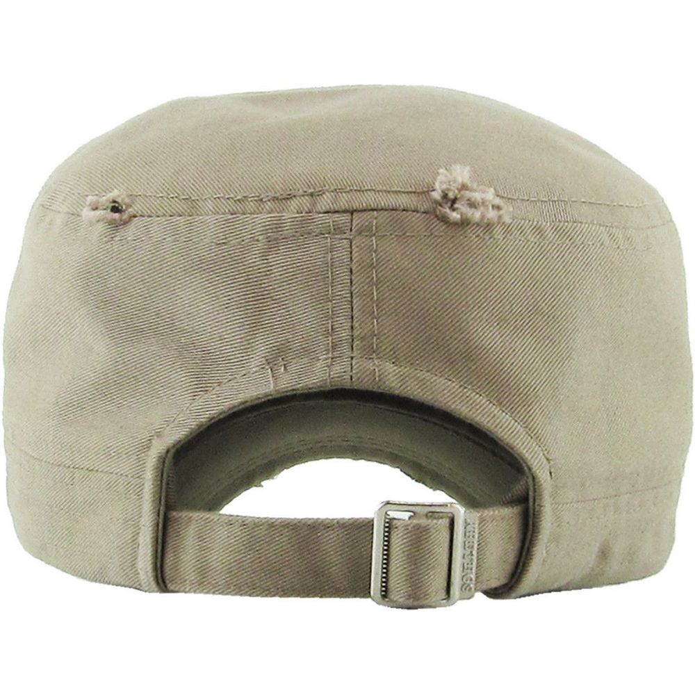 KBEthos Vintage Cadet Hat i 100% Bomuld - 9 Herre Farver - Army Cap fra Ethos hos The Prince Webshop