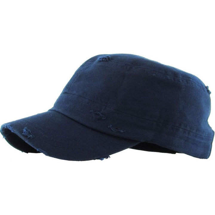 KBEthos Vintage Cadet Hat i 100% Bomuld - 9 Herre Farver - Army Cap fra Ethos hos The Prince Webshop