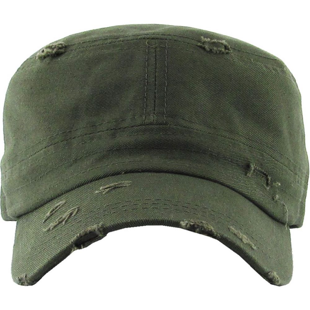 KBEthos Vintage Cadet Hat i 100% Bomuld - 9 Herre Farver - Army Cap fra Ethos hos The Prince Webshop