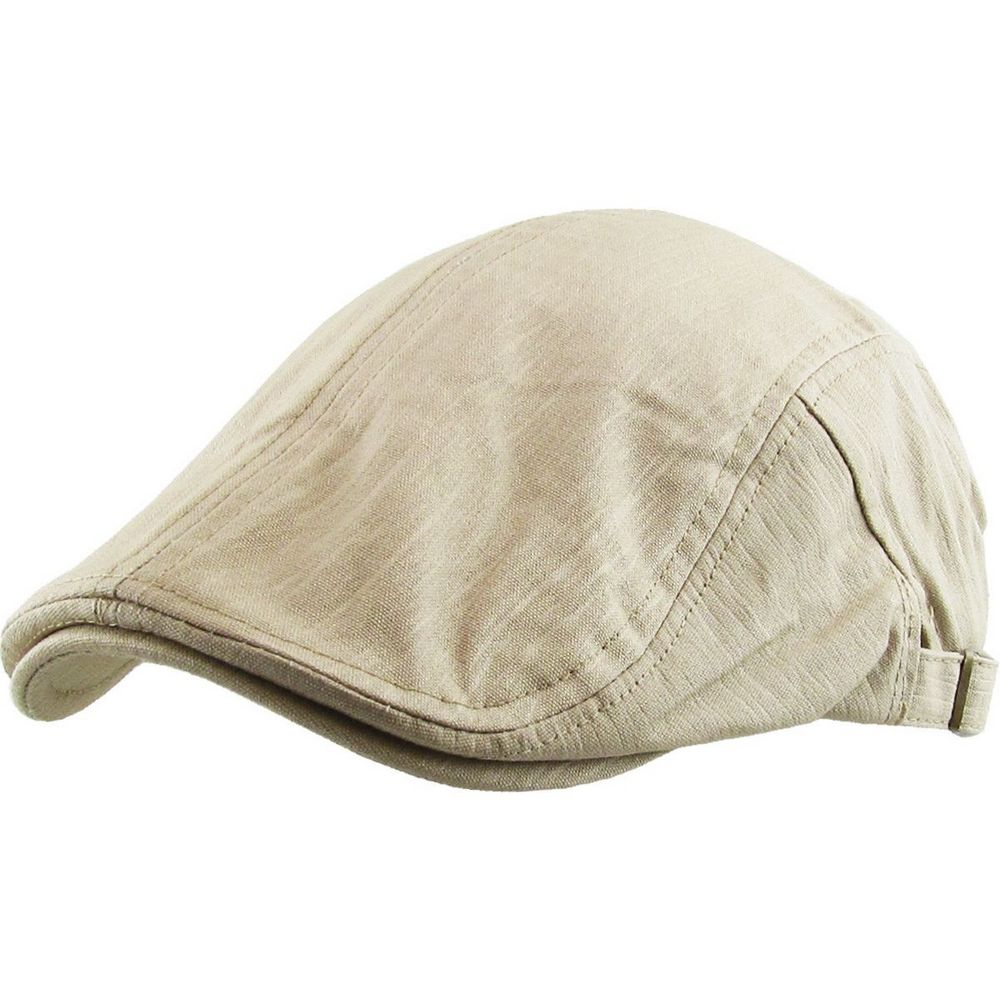 Gatsby Sommer Sixpence Kasket - Tan - Flat Cap fra Ethos hos The Prince Webshop