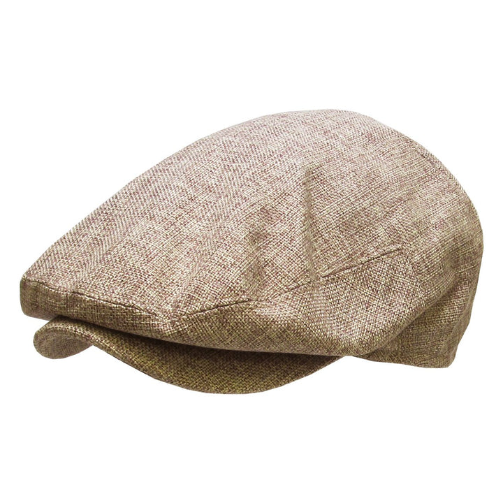 Lysebrun Sommer Flat Cap / Sixpence - Flat Cap fra Kim & Bae Classic Headwear hos The Prince Webshop