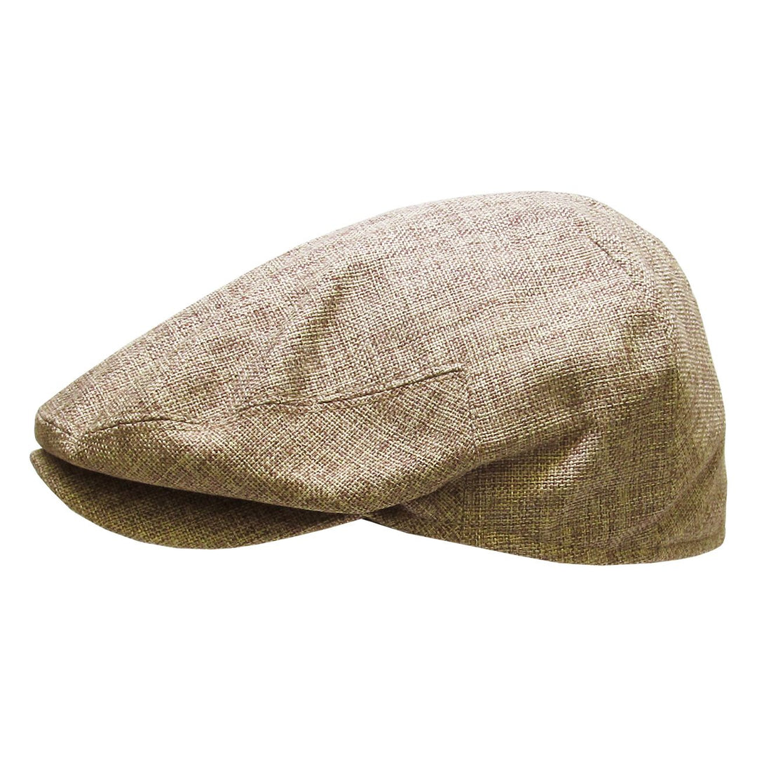 Lysebrun Sommer Flat Cap / Sixpence - Flat Cap fra Kim & Bae Classic Headwear hos The Prince Webshop