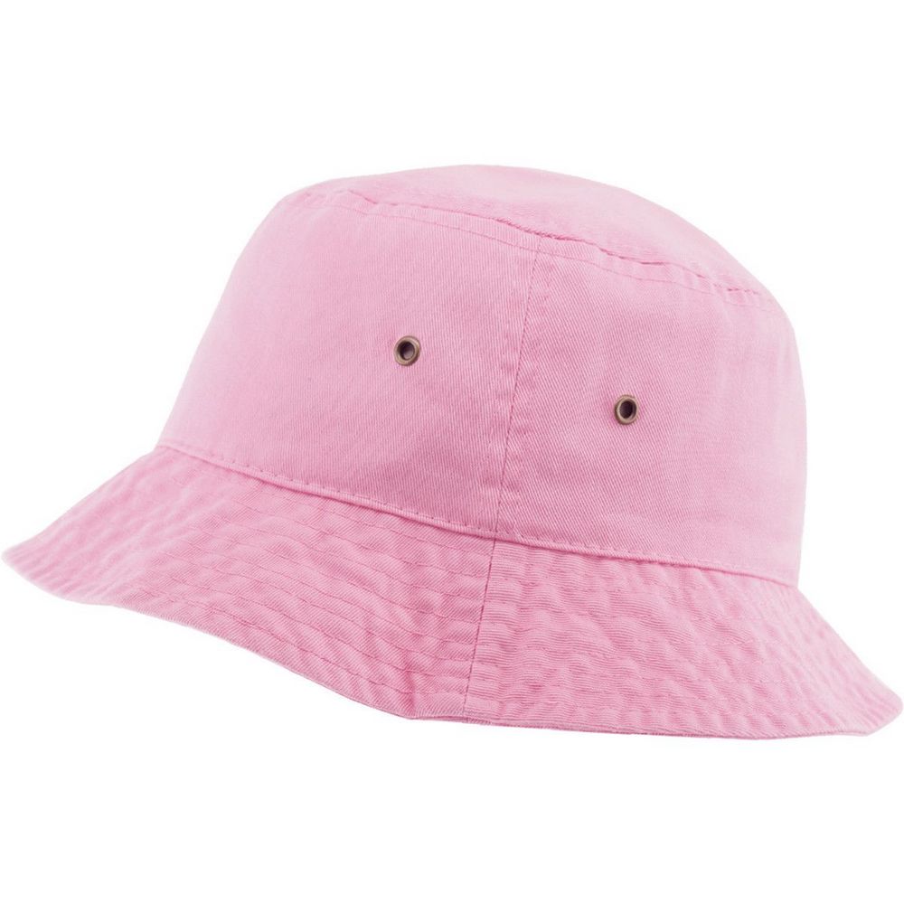 Ethos Cotton Bucket Hat - Pink Bomuld Bøllehat - Bucket Hat fra Kim & Bae Classic Headwear hos The Prince Webshop