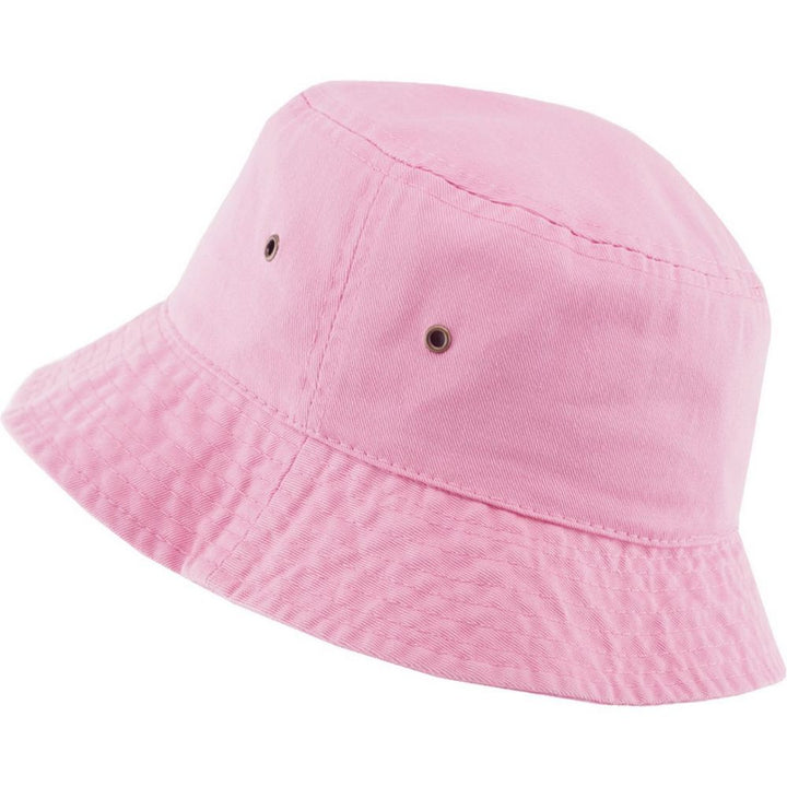 Ethos Cotton Bucket Hat - Pink Bomuld Bøllehat - Bucket Hat fra Kim & Bae Classic Headwear hos The Prince Webshop