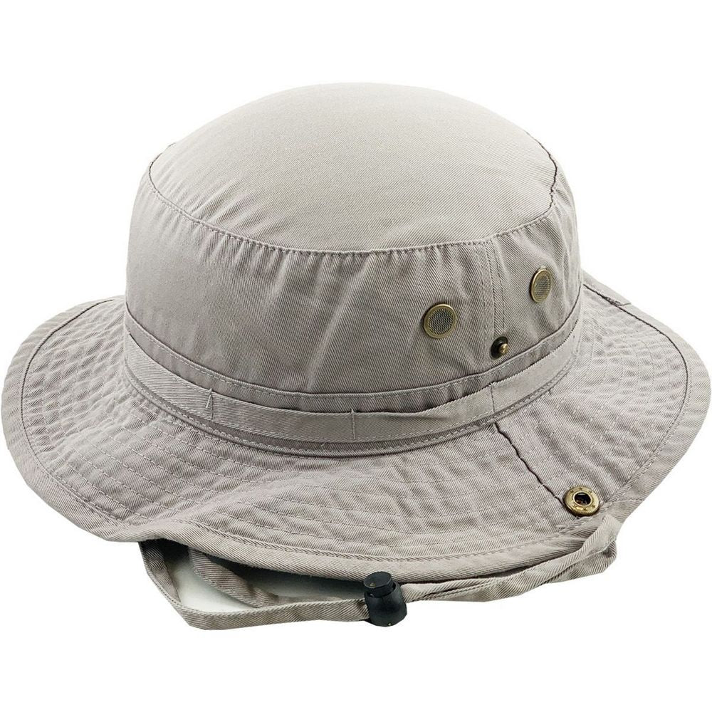 Ethos Boonie Safari Hat Lysegrå - Hat fra Ethos hos The Prince Webshop