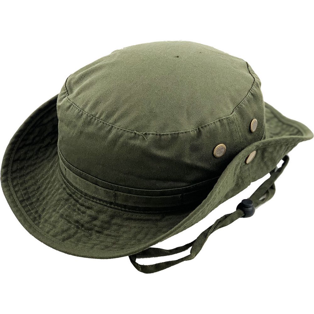Ethos Boonie Safari Hat Armygrøn - Hat fra Ethos hos The Prince Webshop