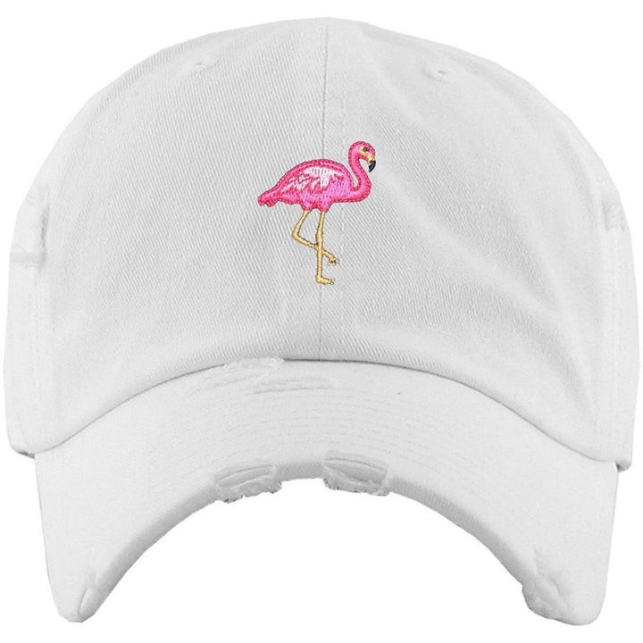 FLAMINGO Vintage DAD Hat - vælg mellem 3 Farver - Baseball Cap fra Ethos hos The Prince Webshop