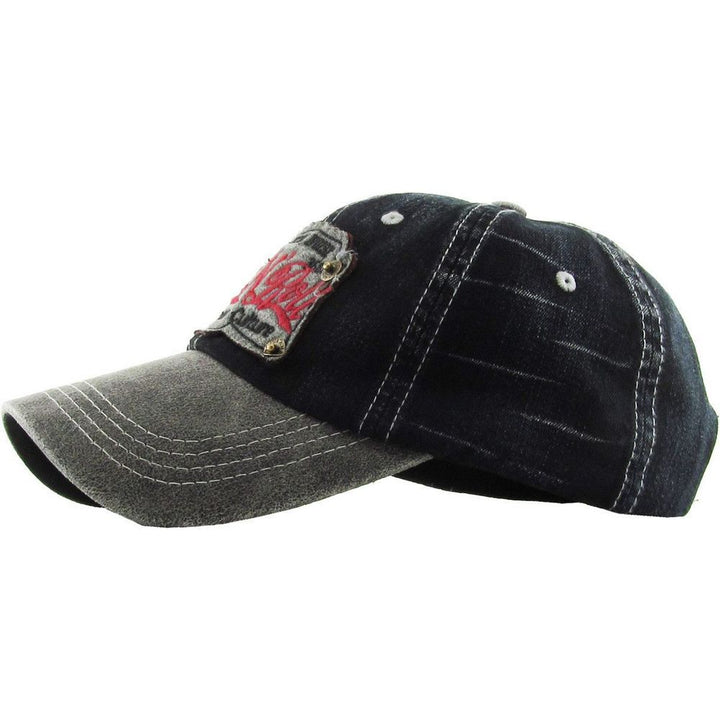 ROCK N ROLL VINTAGE BALLCAP - Baseball Cap fra Ethos hos The Prince Webshop