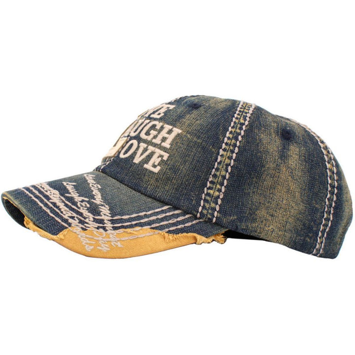 LIVE, LAUGH, LOVE Vintage Ball Cap - vælg mellem 8 farver - Baseball Cap fra Ethos hos The Prince Webshop