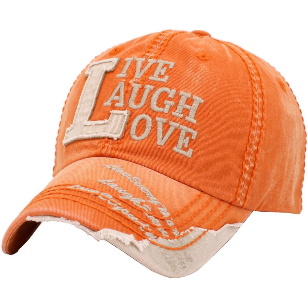 LIVE, LAUGH, LOVE Vintage Ball Cap - vælg mellem 8 farver - Baseball Cap fra Ethos hos The Prince Webshop