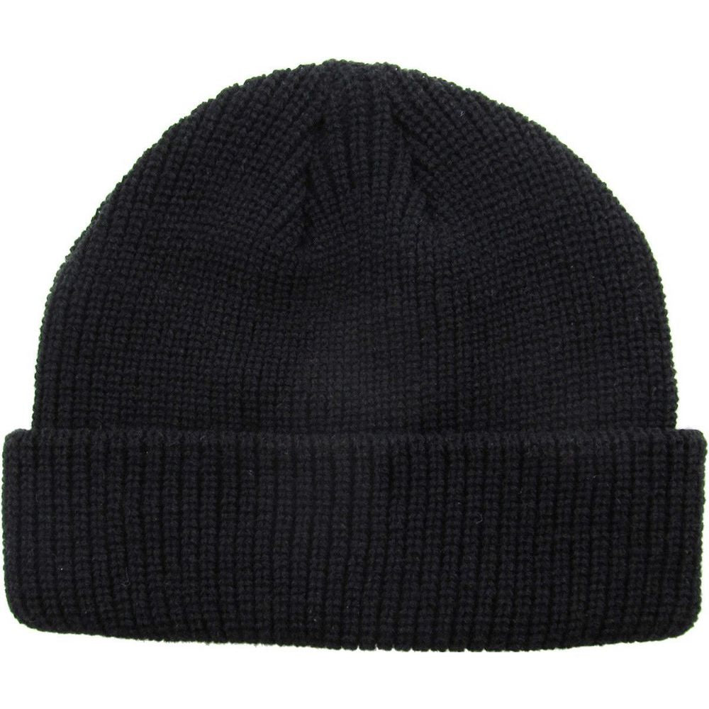 Ethos FISHERMAN BEANIE - SORT acryl hue i klassisk fisker stil - Hue fra Ethos hos The Prince Webshop