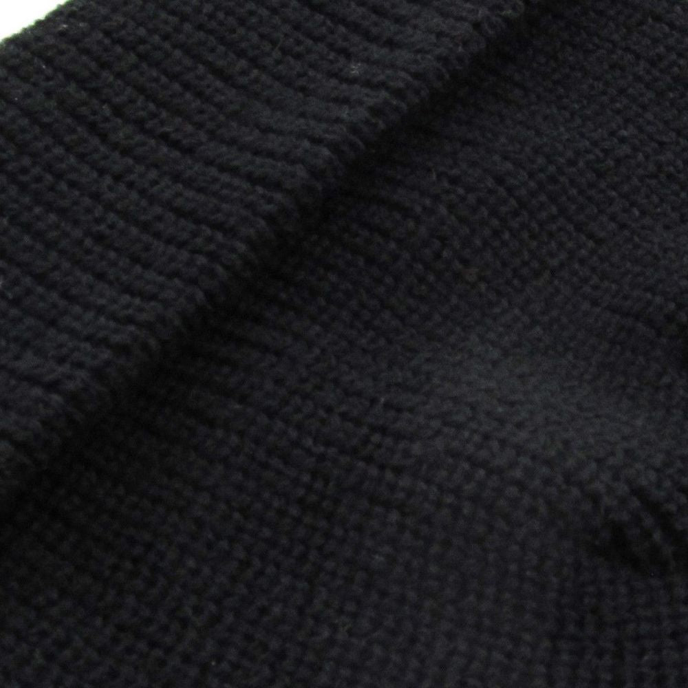 Ethos FISHERMAN BEANIE - SORT acryl hue i klassisk fisker stil - Hue fra Ethos hos The Prince Webshop