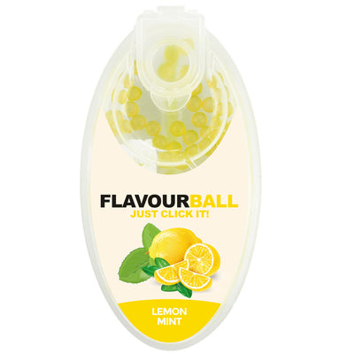 100 stk Lemon Mint Flavour Balls i Pod - Aroma Kugler fra FLAVOUR BALLS hos The Prince Webshop