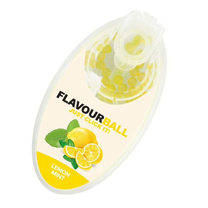 100 stk Lemon Mint Flavour Balls i Pod - Aroma Kugler fra FLAVOUR BALLS hos The Prince Webshop