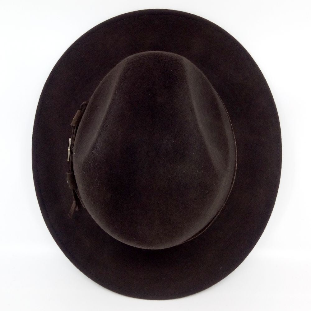 Køb MJM Levi Brown Wool Traveler Hat Waterproof Crushable til