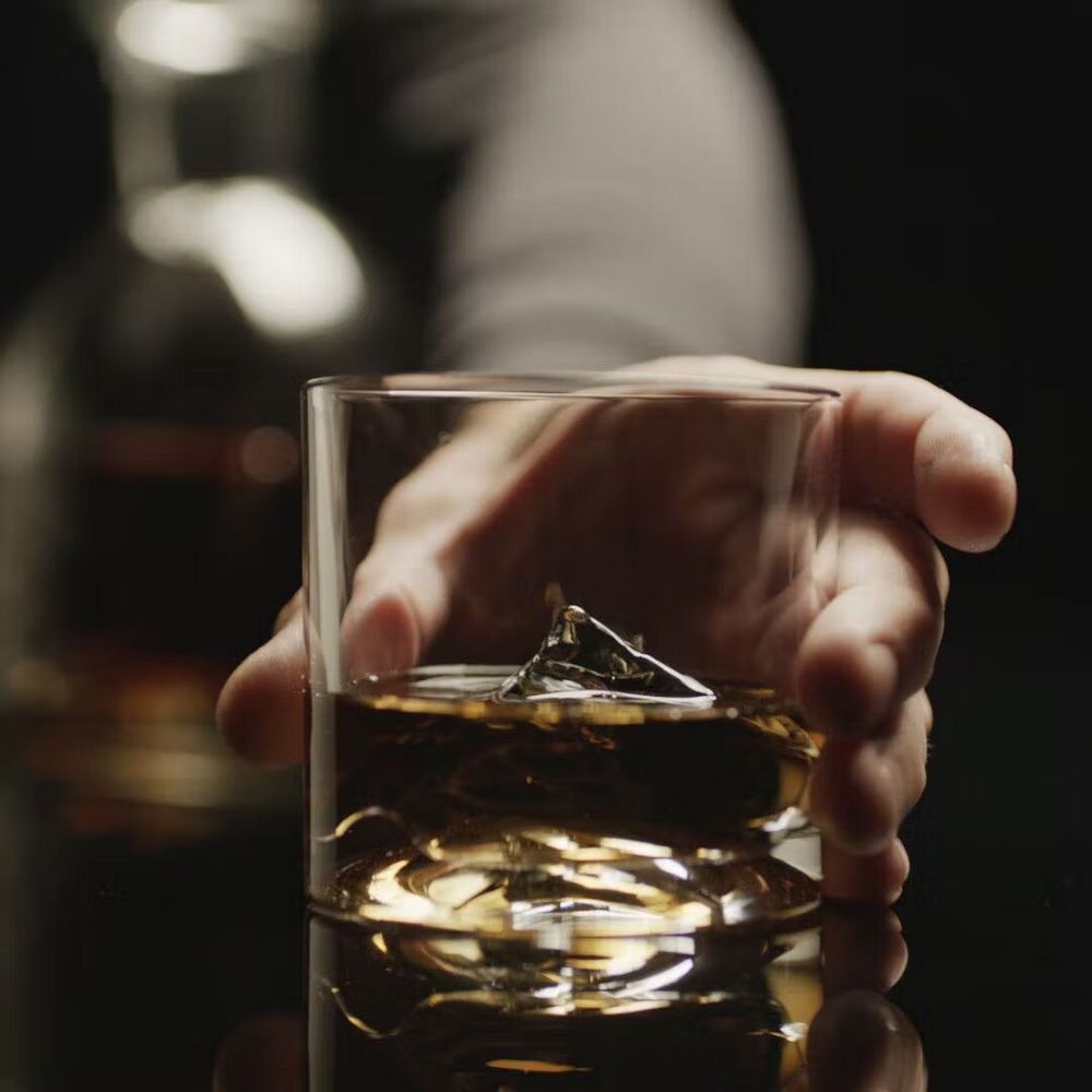 Liiton Everest Whiskey Glasses - Sæt af 4 Whisky Glas - Whiskey Glas fra Liiton hos The Prince Webshop
