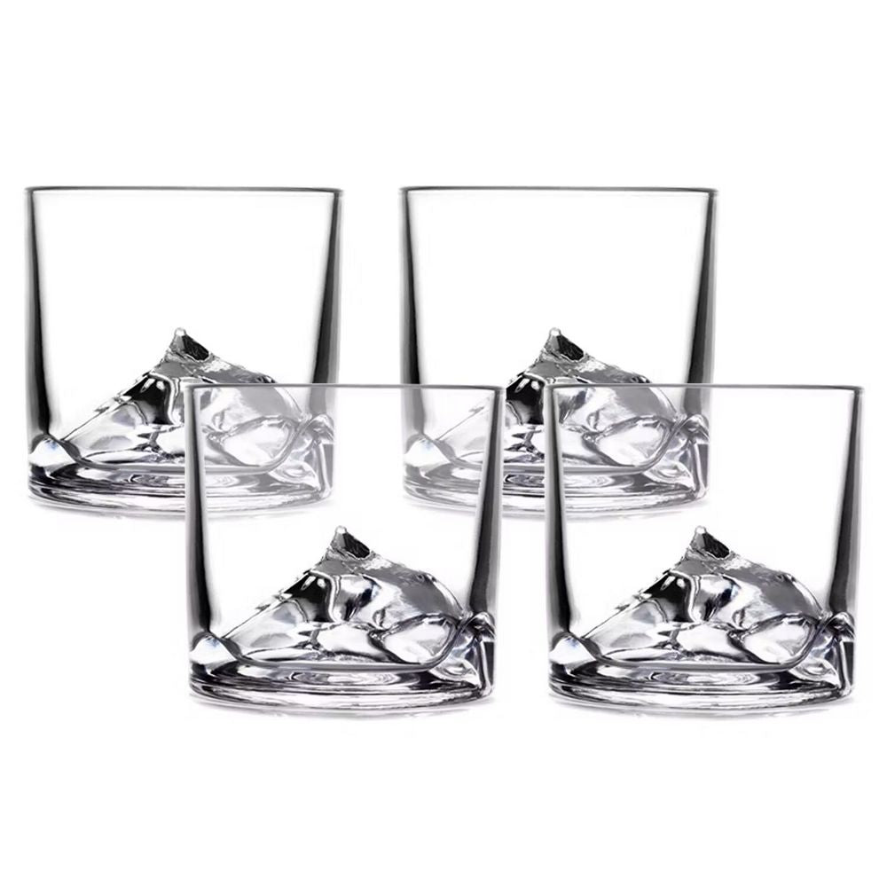 Liiton Everest Whiskey Glasses - Sæt af 4 Whisky Glas - Whiskey Glas fra Liiton hos The Prince Webshop