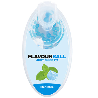100 stk Menthol Flavour Balls Aroma Kugler i Pod - Aroma Kugler fra FLAVOUR BALLS hos The Prince Webshop