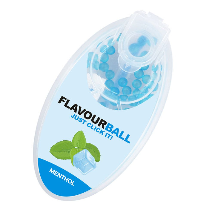 100 stk Menthol Flavour Balls Aroma Kugler i Pod - Aroma Kugler fra FLAVOUR BALLS hos The Prince Webshop