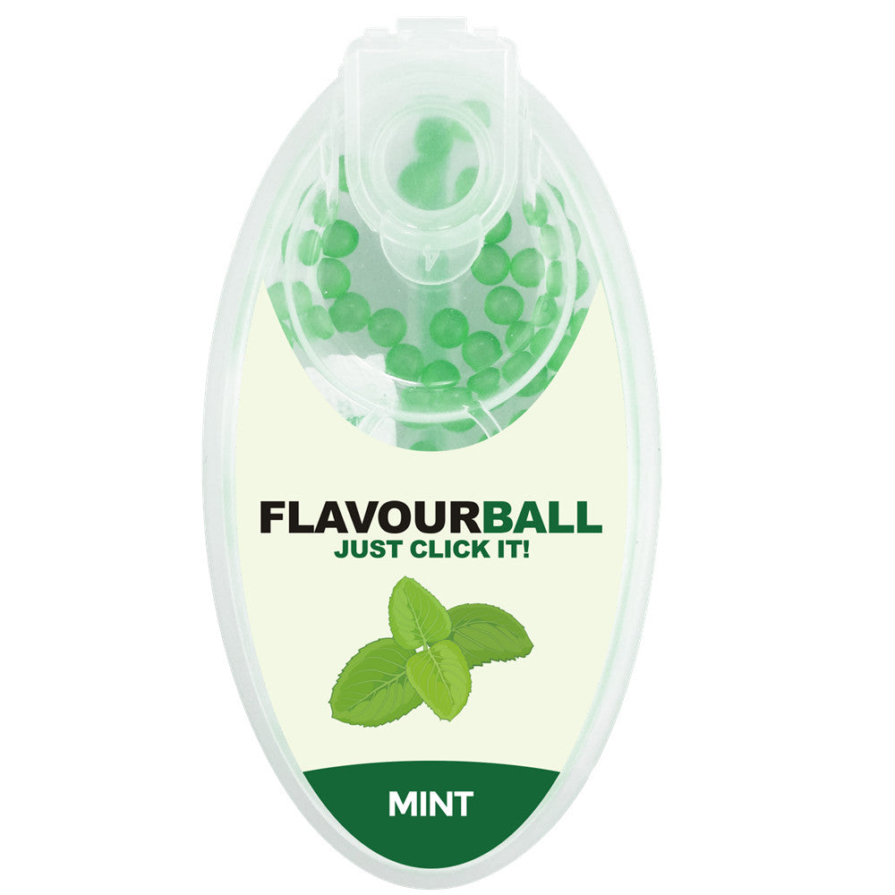 100 stk Mint Flavour Balls i Pod - Aroma Kugler fra FLAVOUR BALLS hos The Prince Webshop