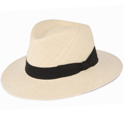 MJM Pacora Panama Hat - Stråhat Natural - Hat fra MJM Hats hos The Prince Webshop