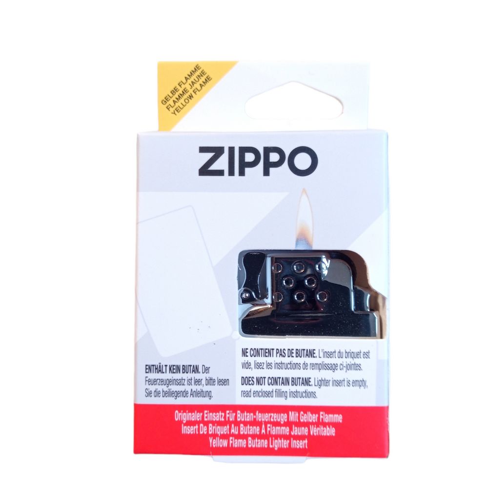 ZIPPO Lighter Insert Yellow Flame - blød gas flamme - Zippo Tilbehør fra Zippo hos The Prince Webshop
