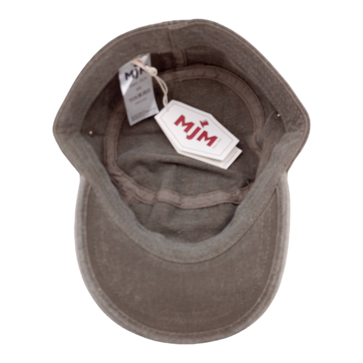 MJM CUBA Army Cap Dyed Cotton Twill - Grøn