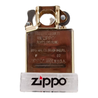 ZIPPO Pipe Lighter Insert Yellow Flame - Silver or Gold