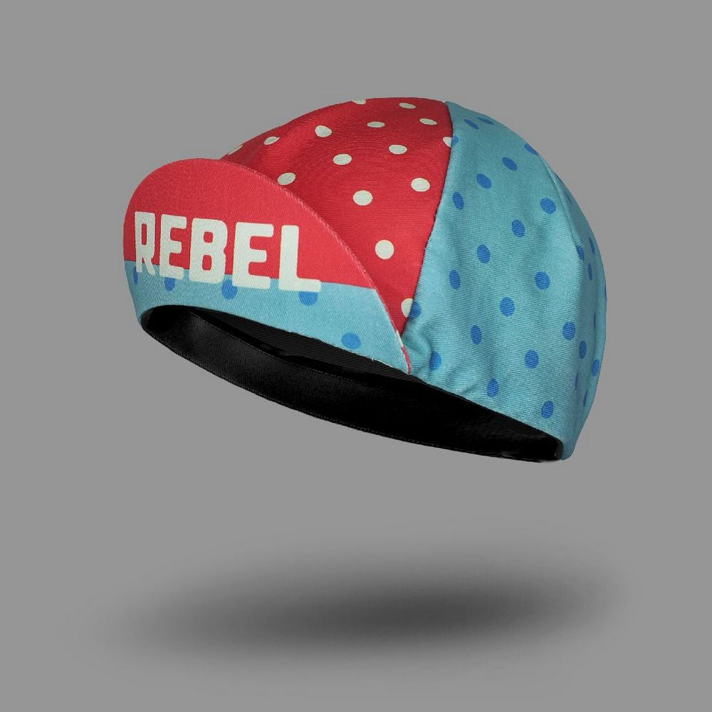 Bello Cykelkasket - Rebel Polka - Cycling Cap fra Bello hos The Prince Webshop