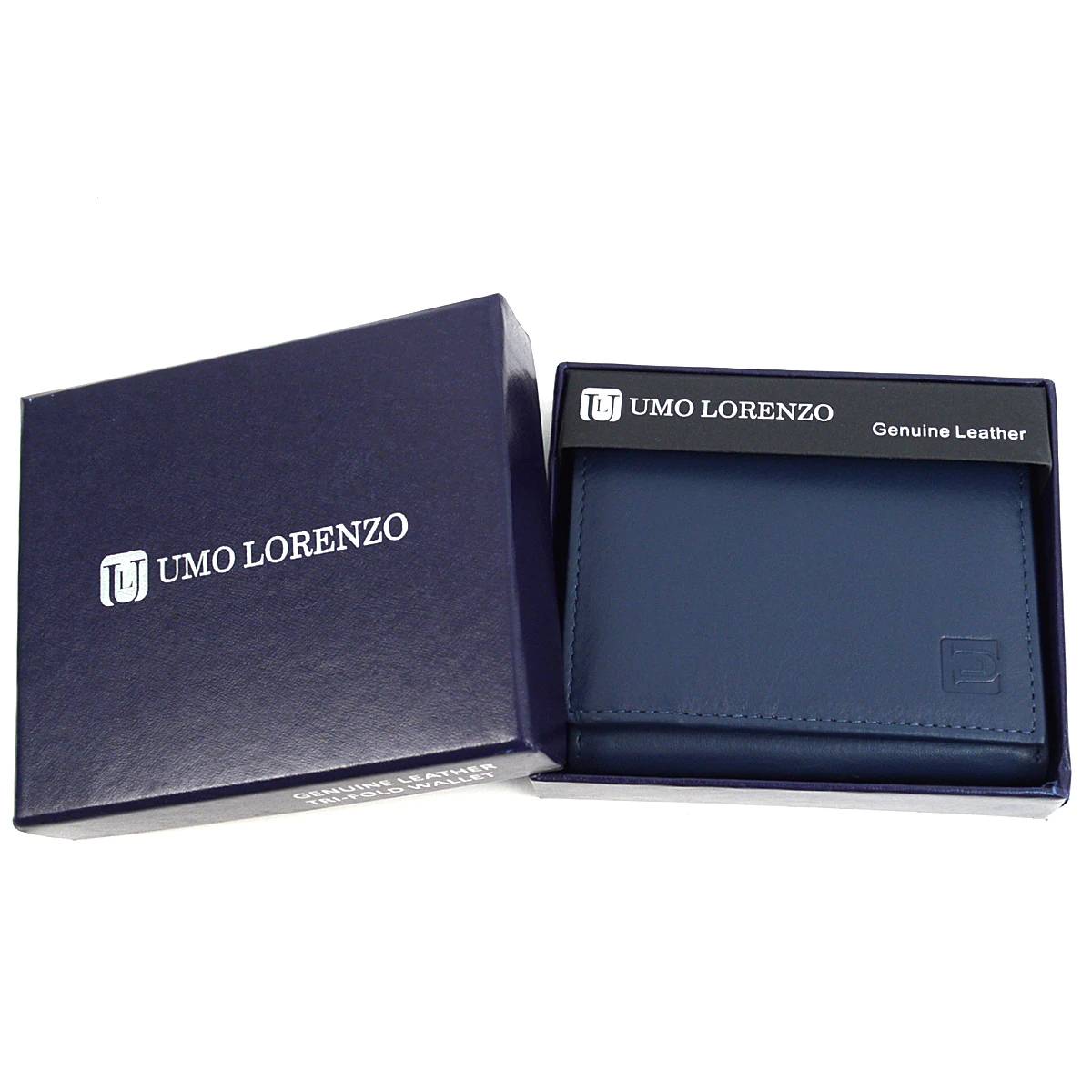 Trefløjet RFID Tegnebog - Mørkebrun - Tegnebog fra Umo Lorenzo hos The Prince Webshop
