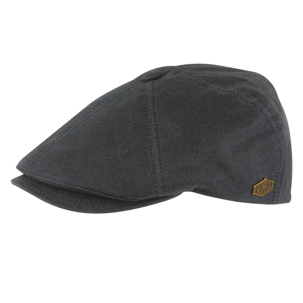 MJM Rebel Sixpence -  100% Virgin Wool - Vandtæt Navy Sixpence - Flat Cap fra MJM Hats hos The Prince Webshop