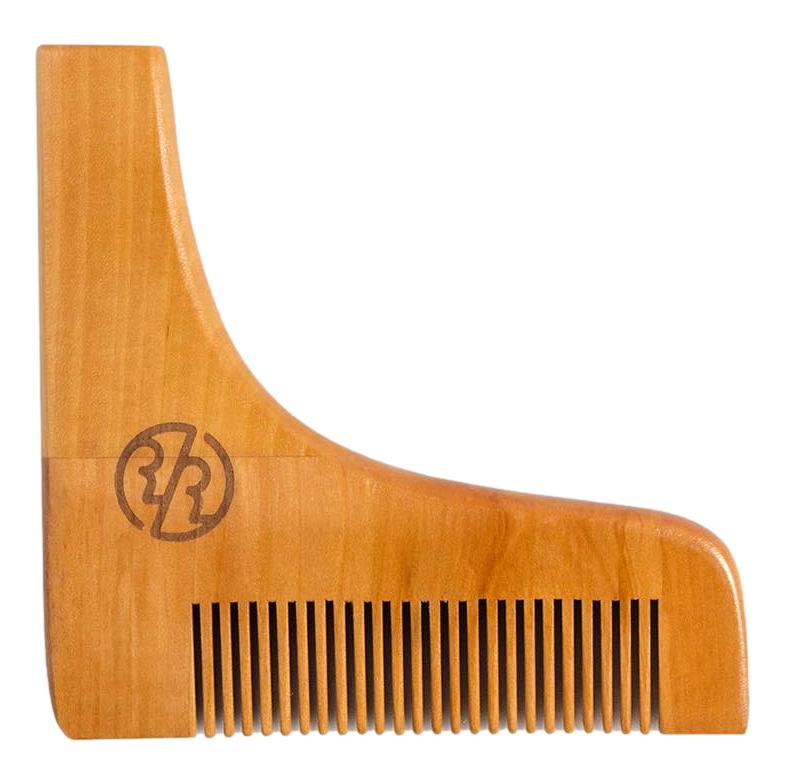 Rockwell Skæg Shaper i Pæretræ - Combs & Brushes fra Rockwell Razors Co. hos The Prince Webshop