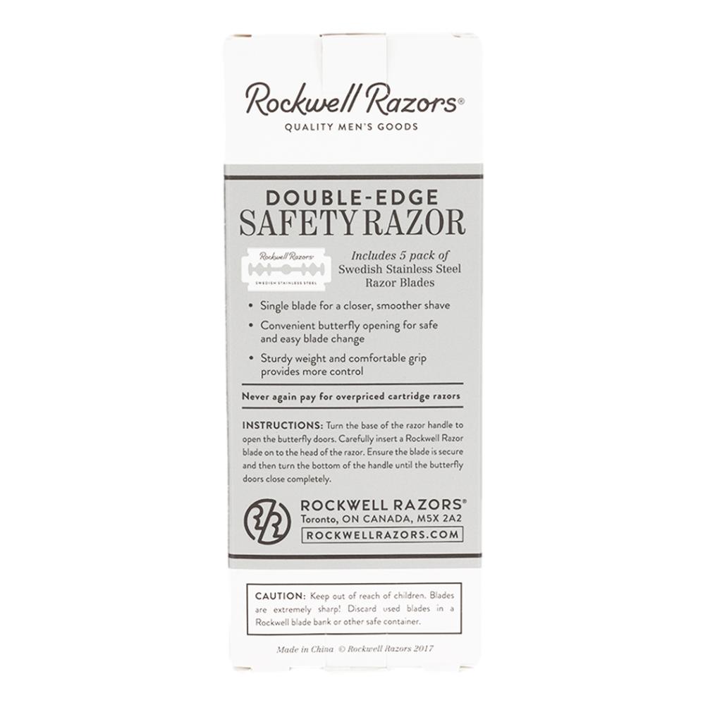 Rockwell Razors R1 Razor - Chrome eller Black Chrome - Razors & Razor Blades fra Rockwell Razors Co. hos The Prince Webshop