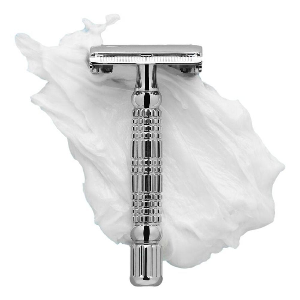 Rockwell Razors R1 Razor - Chrome eller Black Chrome - Razors & Razor Blades fra Rockwell Razors Co. hos The Prince Webshop