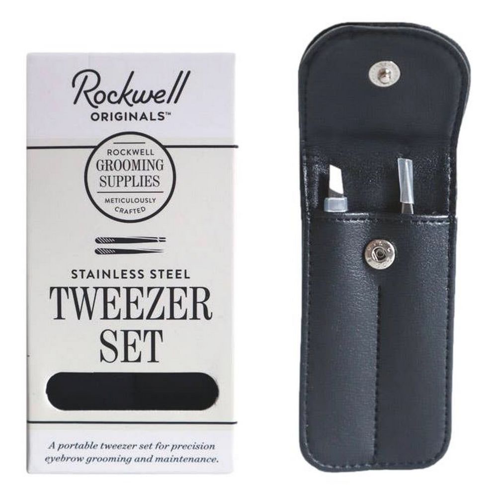 Rockwell Tweezer Set - Pincet Sæt - Tweezers fra Rockwell Razors Co. hos The Prince Webshop